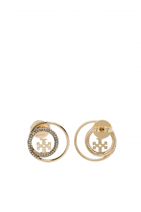 18K Gold-Plated Brass Stud Earrings