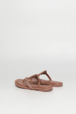 Suede Flip Flops