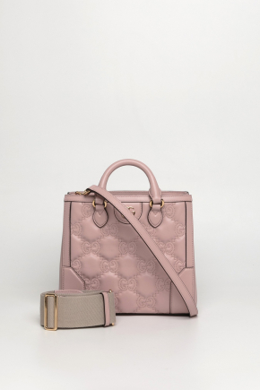 Matelasse Leather Crossbody Bag/top Handle