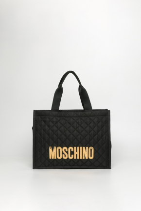Quilted Logo Tote Bag