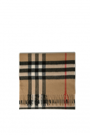 Check Cashmere 围巾