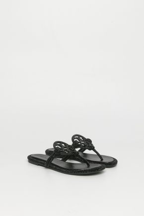 Miller Knotted Pave Flip Flops