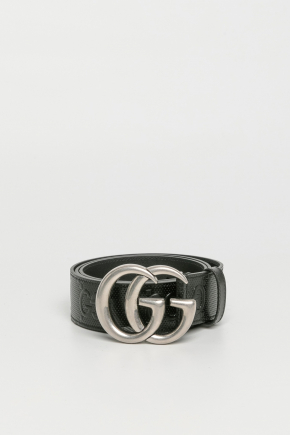 GG Embossed Leather Belt