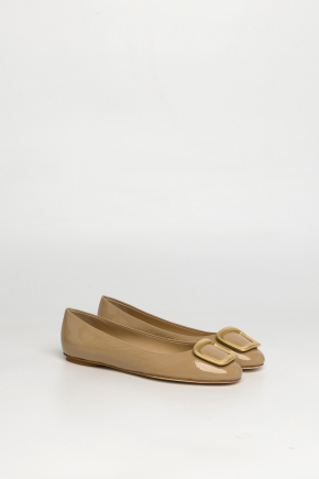 Calfskin Leather Flats