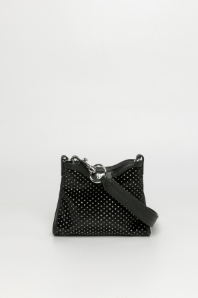 Velvet Crossbody Bag/top Handle