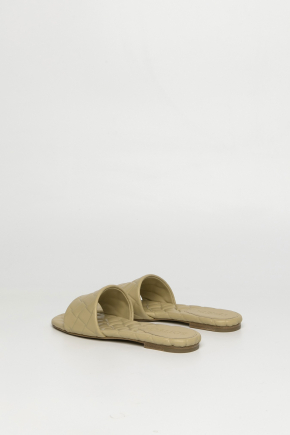Amy Flat Mule Sandals