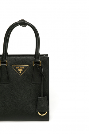 Saffiano Leather Crossbody Bag/top Handle