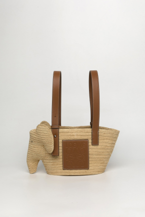 Small Elephant Basket Bag 单肩包