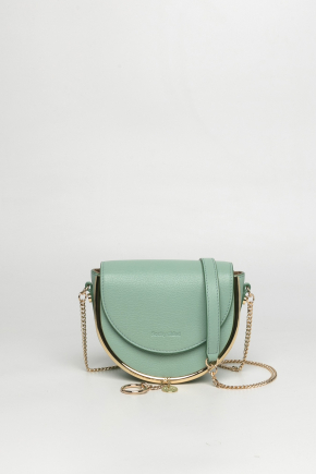 Grained Goat Leather Chain Bag/crossbody Bag