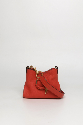Grained Goat Leather Crossbody Bag/top Handle