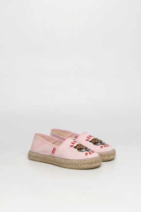 Kenzo Lucky Tiger Special Fit Embroidered Canvas Espadrilles