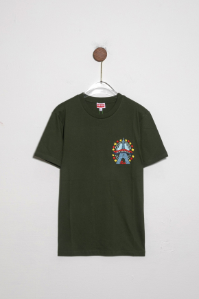 Kenzo Drawn Varsity Embroidered Slim T-Shirt