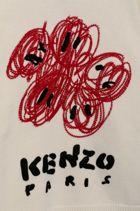 Kenzo Drawn Varsity Embroidered Genderless Jumper Sweater