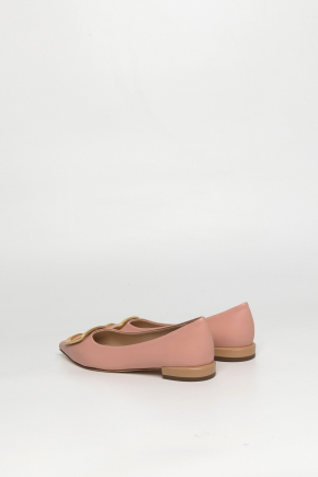 Calfskin Leather Flats