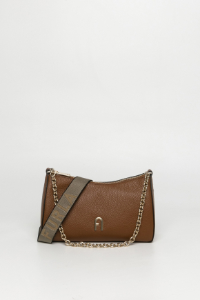 Grain Calfskin Leather Chain Bag/crossbody Bag