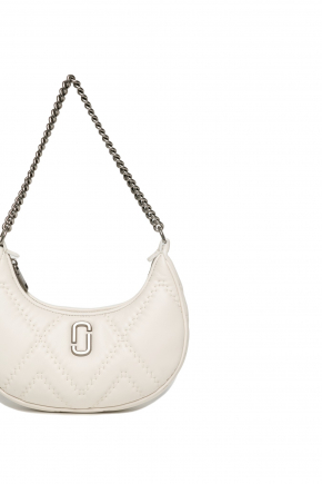 The Quilted Leather Curve Bag Chain Bag/shoulder Bag