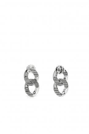 The Monogram Chain Link Earrings 垂坠耳环