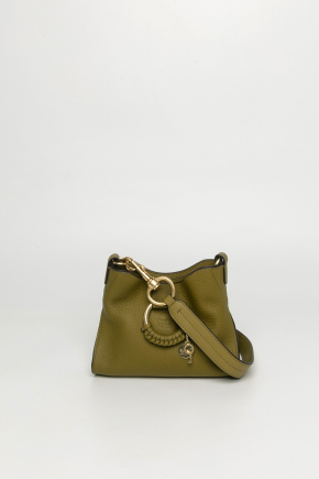 Grained Goat Leather Crossbody Bag/top Handle