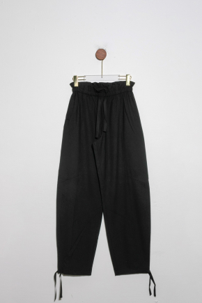 Drapey Melange Elasticated Waist Pants