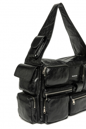 Lambskin Leather Shoulder Bag
