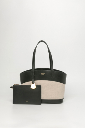 Calfskin Leather Tote Bag