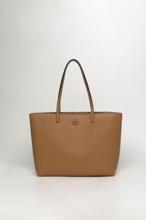 Pebbled Leather Tote Bag