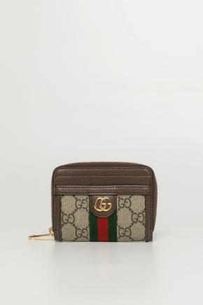 GG Supreme Canvas Card Holder/coin Purse