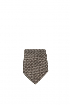 Interlocking G Silk Wool Jacquard 领带