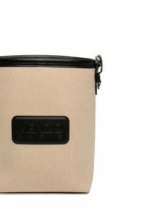 Kenzo 18 Canvas And Leather Bucket Bag 斜背包/单肩包