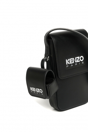 Kenzo Emboss' Leather Phone Case Phone Holder