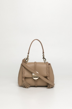 Nappa Lambskin Leather Crossbody Bag/top Handle