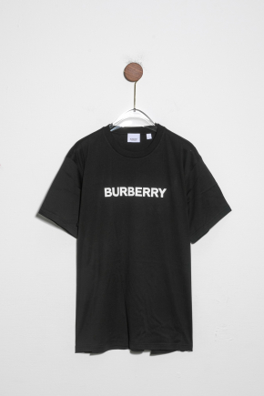 Logo Print Cotton Oversized T-Shirt T恤