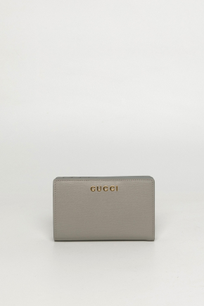 Zip Around Wallet With Gucci Script 钱包