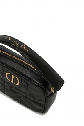 Small Dior Caro Top Handle Camera Bag Chain Bag/crossbody Bag