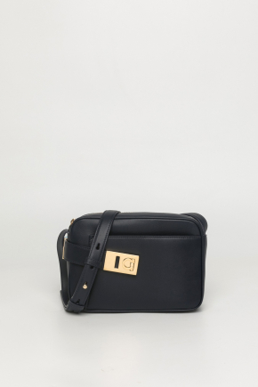 Calfskin Leather Crossbody Bag