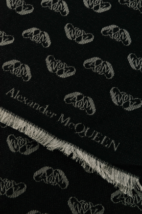Up-And-Down Seal Logo Scarf
