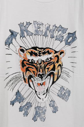 Kenzo Drawn Varsity Oversized T恤