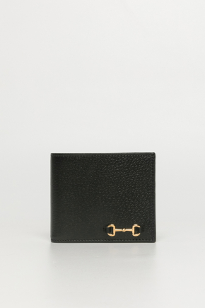 Bi-Fold Wallet With Horsebit Wallet