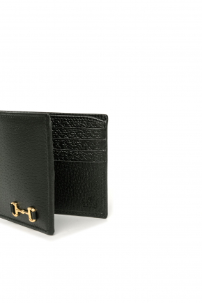 Bi-Fold Wallet With Horsebit Wallet
