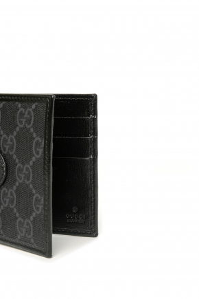 Card Case Wallet With Interlocking G 钞票夹