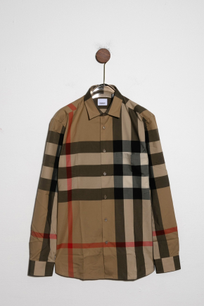 Check Cotton Shirt