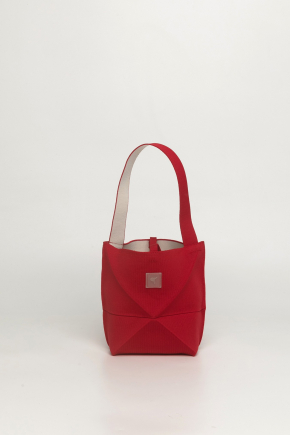 Square Origami Knit Bucket 手提袋