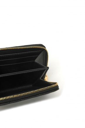 Quilted Leather Lola Zip Wallet