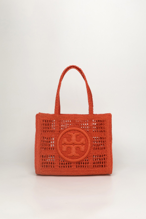 Small Ella Hand-Crocheted 托特包