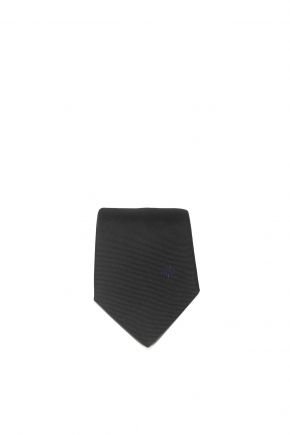 Solid Colour & Embroidered Tree Tie