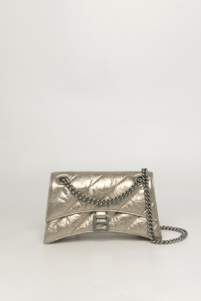 Calfskin Leather Chain Bag/crossbody Bag