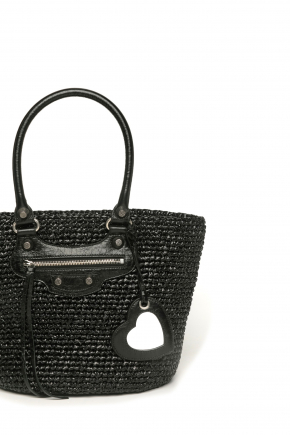 Raffia Crossbody Bag/top Handle