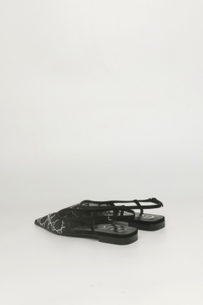 Gg Slingback Ballet Flats