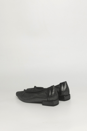 Mesh, Leather Flats