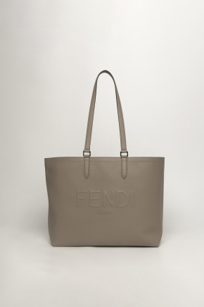 Fendi Roma Leather Shopper Shoulder bag